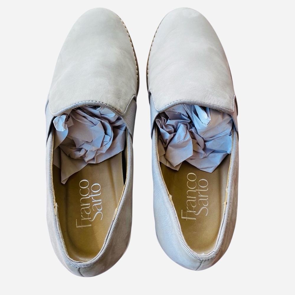 Franco Sarto Hailie 2  Womens Suede Slip On Shoes Size 7 - Picture 8 of 12